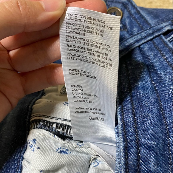 Anthropologie Pilcro High Rise Bootcut Jeans Denim Blue Size 26 Western Rodeo - Picture 14 of 14